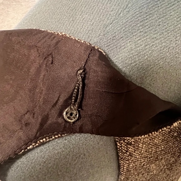 Ann Taylor Brown Tweed Wool Work Sheath Dress Size 2 - Picture 7 of 11